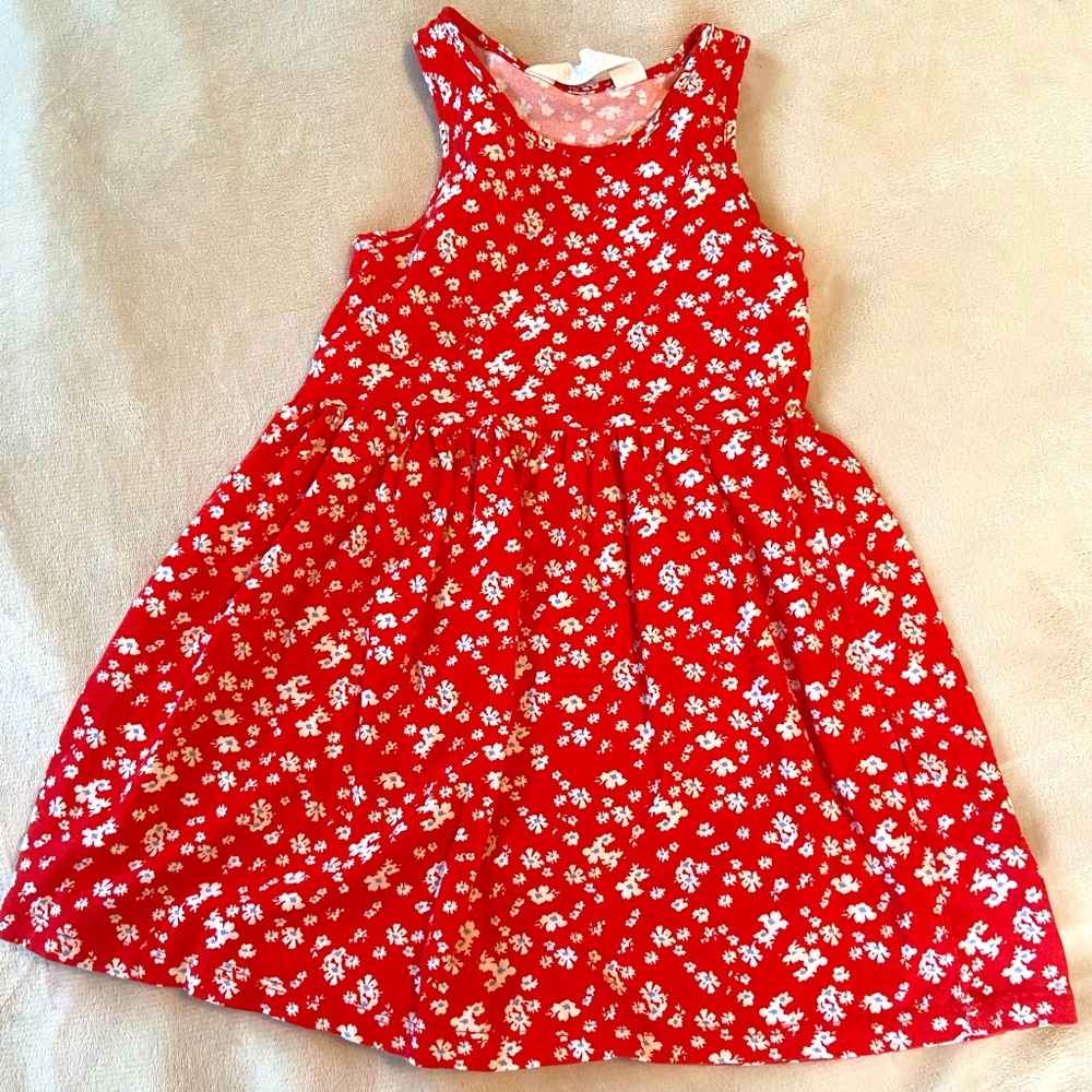 H&M girls floral dress 3-4